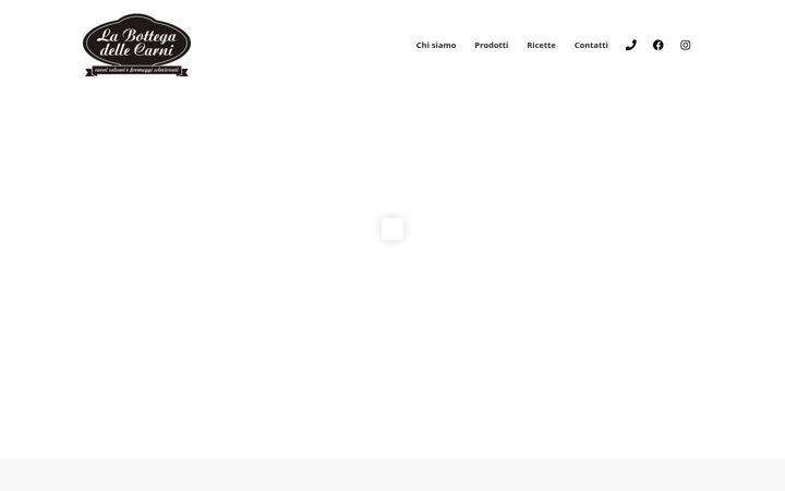 Screenshot of labottegadellecarni.eu