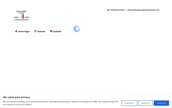 Screenshot of labottegaditorreluca.it