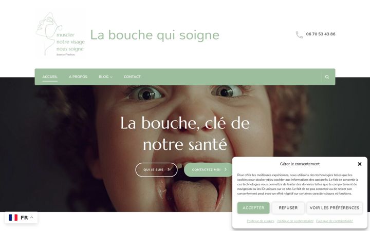 Screenshot of labouchequisoigne.com