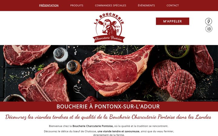 Screenshot of laboucheriecharcuteriepontoise.fr