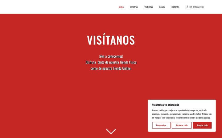 Screenshot of laboutiquedelfuego.es