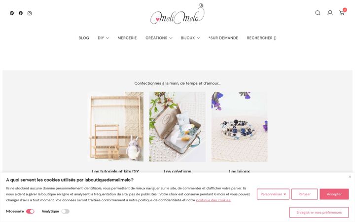 Screenshot of laboutiquedemelimelo.com