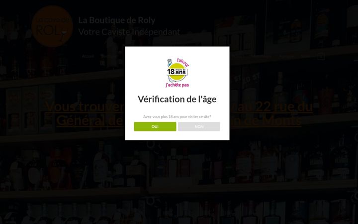 Screenshot of laboutiquederoly.com