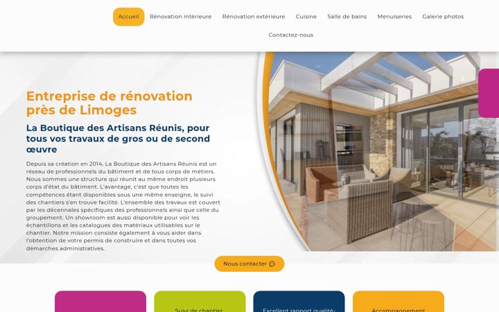 Screenshot of laboutiquedesartisansreunis.fr