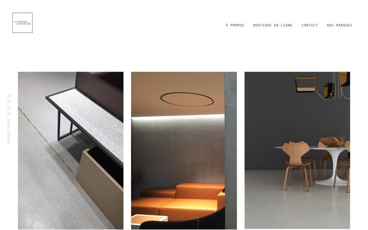 Screenshot of laboutiquedubetoncire.com