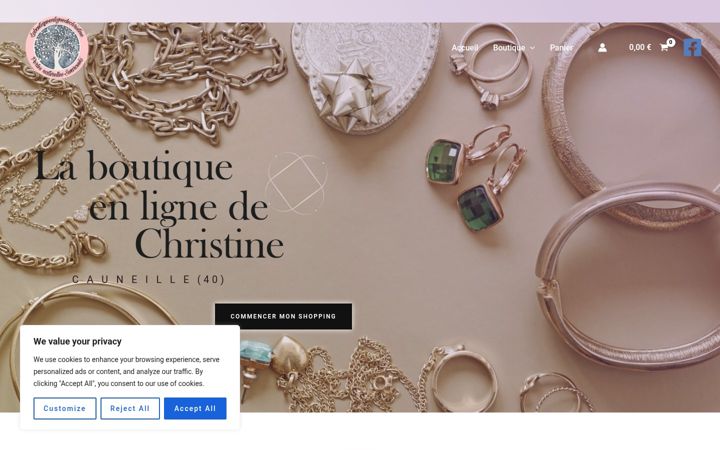 Screenshot of laboutiqueenlignedechristine.fr