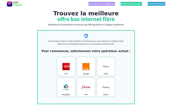 Screenshot of laboxfibre.com