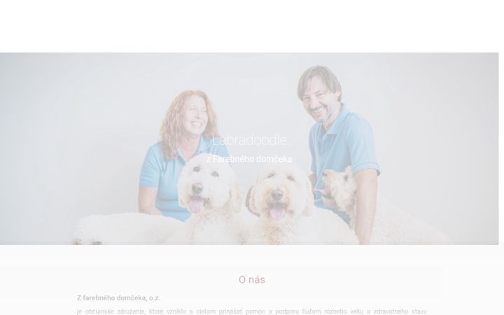 Screenshot of labradoodlestandard.com