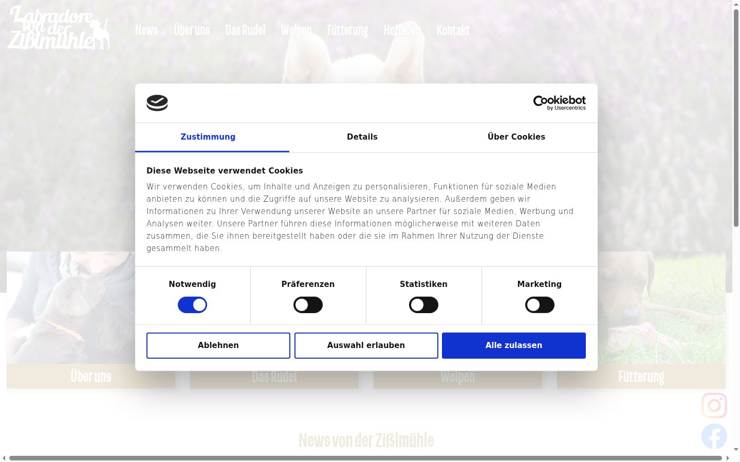 Sutikimo reklamjuostės, rodytos prieš bet kokią sąveiką, ekrano kopija