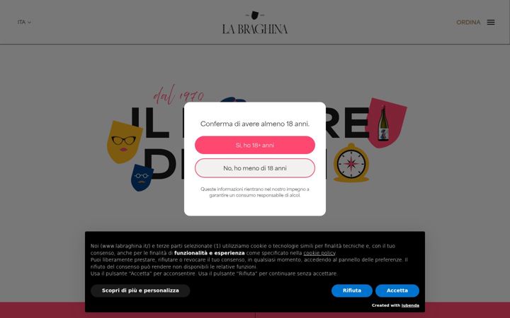 Screenshot of labraghina.it