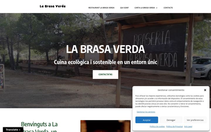 Screenshot of labrasaverda.com