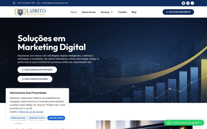 Screenshot of labritomarketing.com