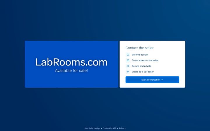 Screenshot of labrooms.com