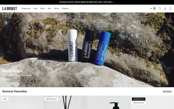 Screenshot of labruket.com