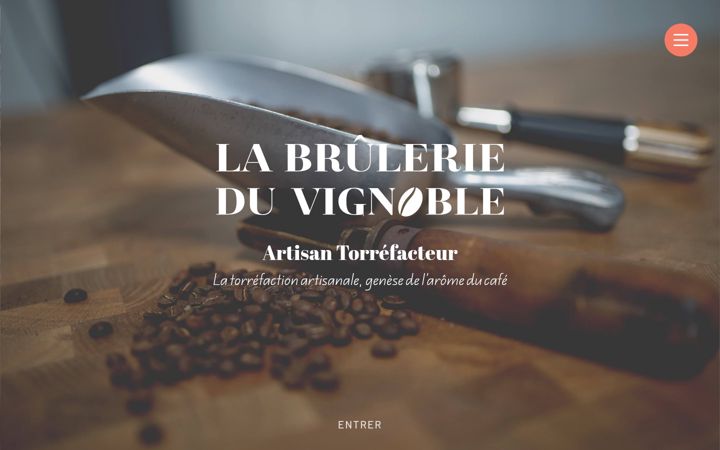 Screenshot of labrulerieduvignoble.fr