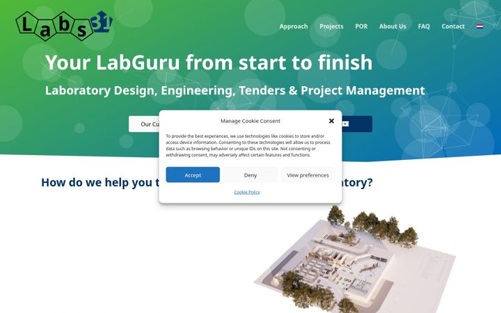 Screenshot of labs31.com