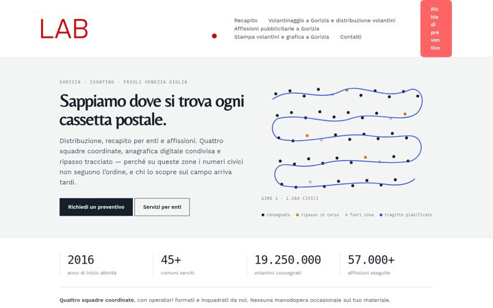 Screenshot of labsolutiongo.it