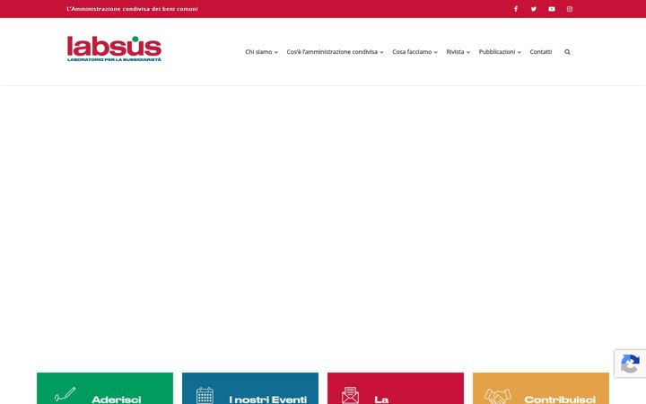 Screenshot of labsus.org