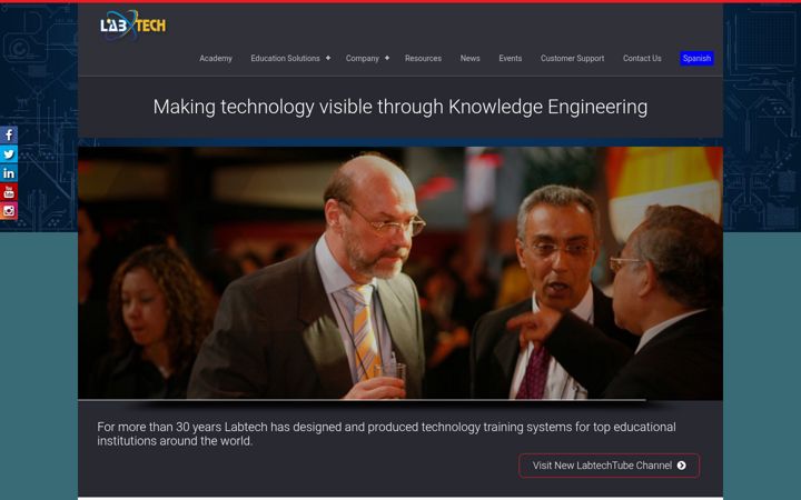 Screenshot of labtech.org