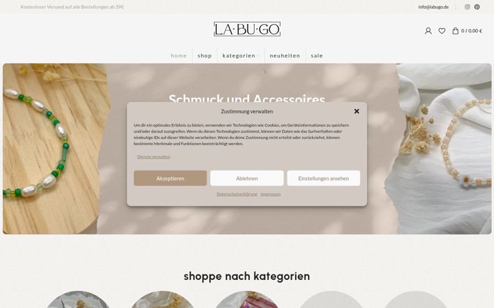 Screenshot of labugo.de