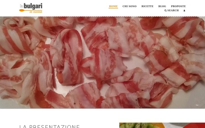 Screenshot of labulgariincucina.com
