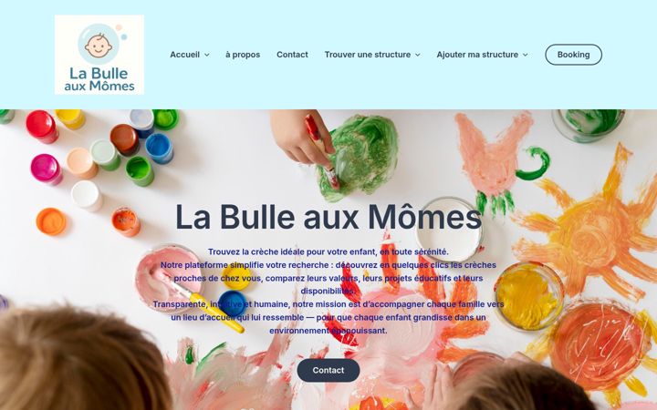 Screenshot of labulleauxmomes.eu