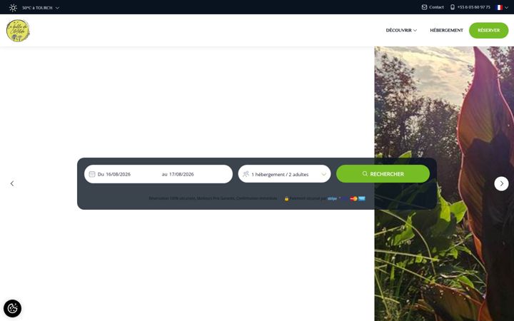 Screenshot of labulledeclotilde.fr