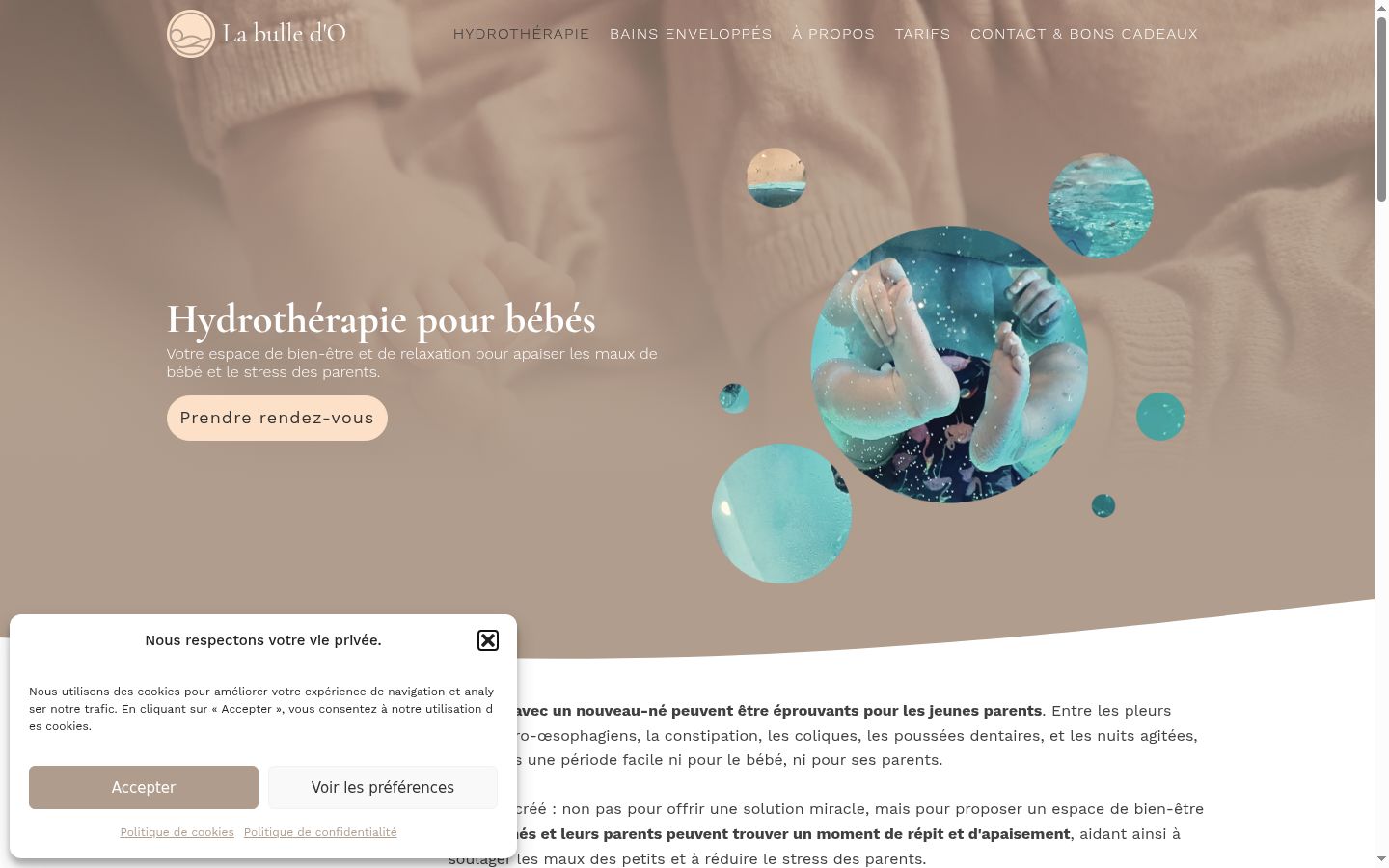 Screenshot tal-banner tal-kunsens muri qabel kwalunkwe interazzjoni
