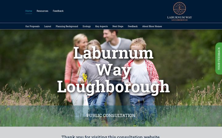 Screenshot of laburnumway-loughborough.co.uk