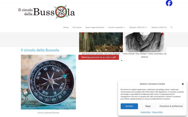 Screenshot of labussolasaronno.org