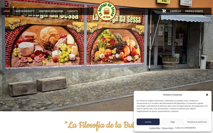 Screenshot of labutegadasessa.ch