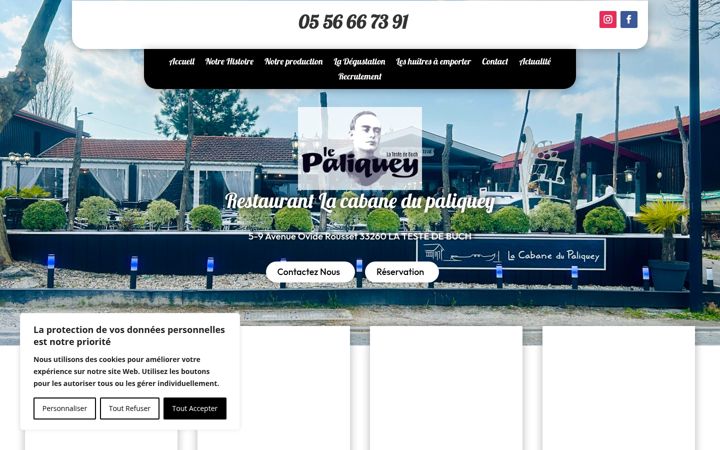 Screenshot of lacabane-du-paliquey.fr