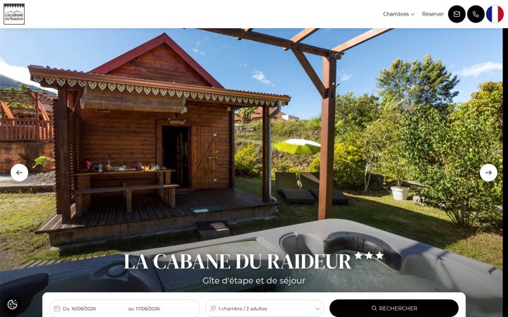 Screenshot of lacabaneduraideur.com