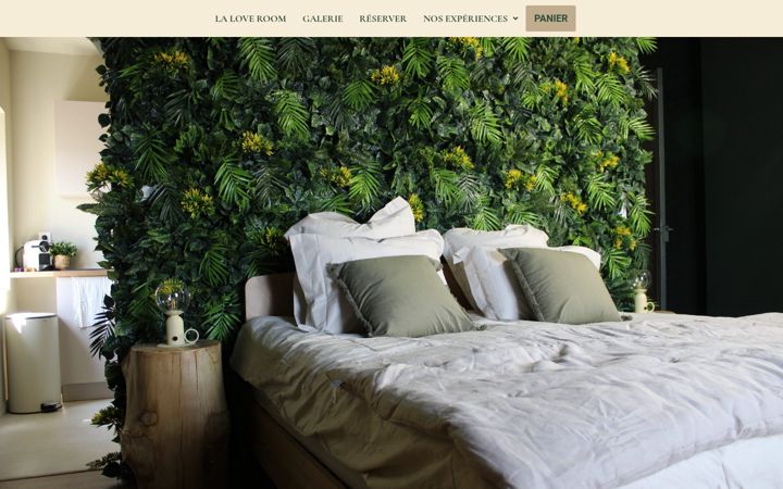 Screenshot of lacachettesauvage.fr