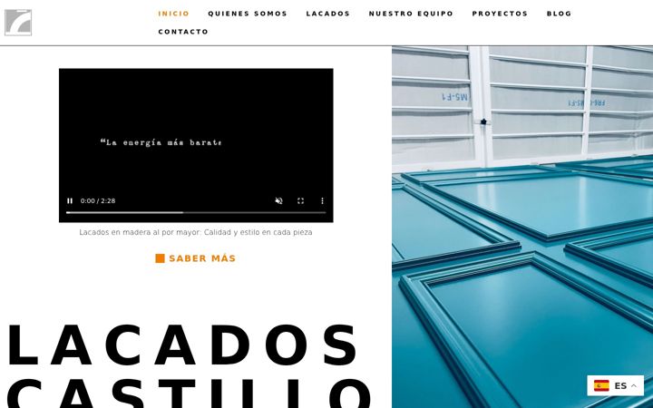 Screenshot of lacadoscastillo.es