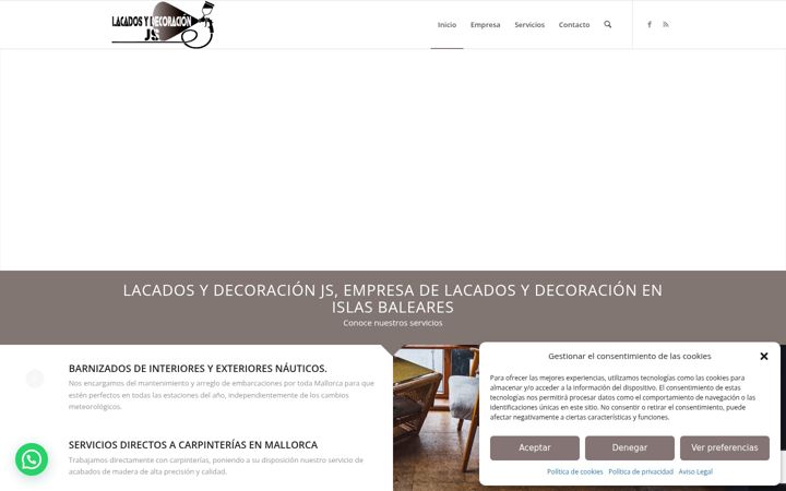 Screenshot of lacadosjs.com