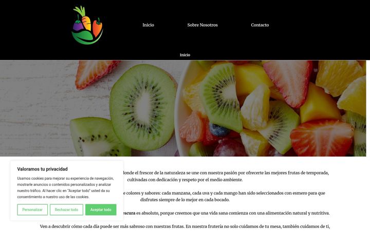 Screenshot of lacalafruit.com