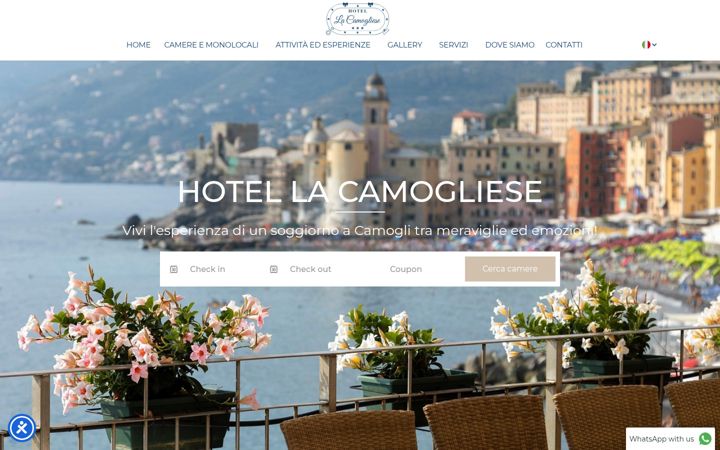 Screenshot of lacamogliese.it
