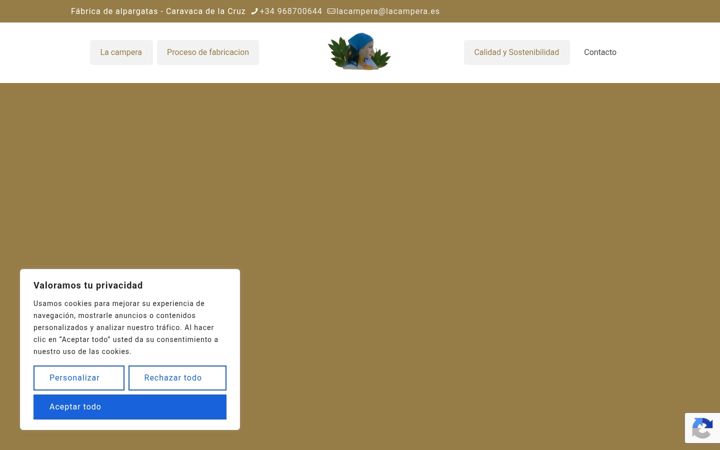 Screenshot of lacampera.es