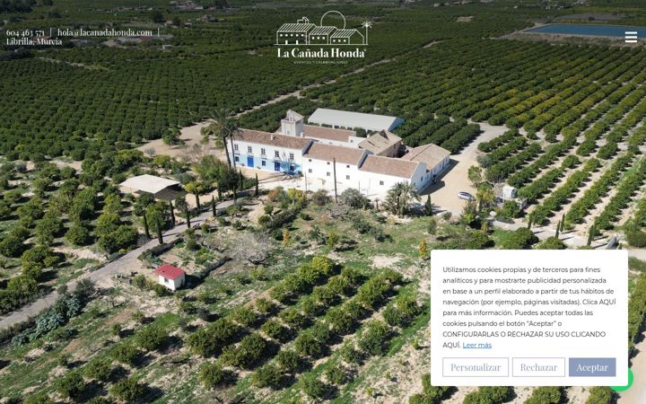 Screenshot of lacanadahonda.com