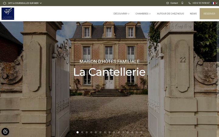 Screenshot of lacantellerie.com