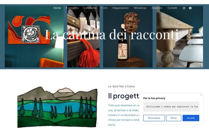 Screenshot of lacantinadeiracconti.it