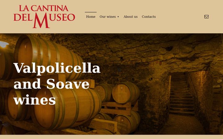 Screenshot of lacantinadelmuseo.com