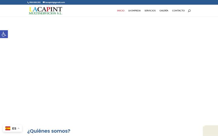 Screenshot of lacapint.es