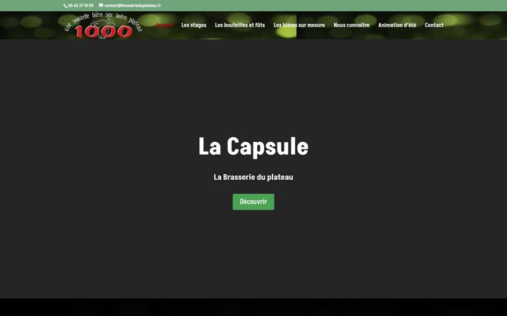 Screenshot of lacapsule-23.fr