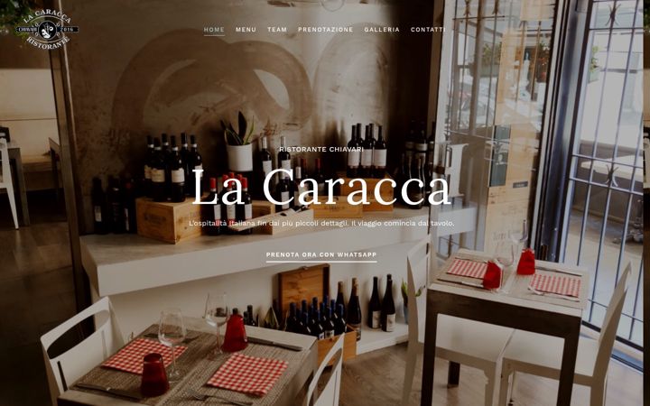 Screenshot of lacaracca.com