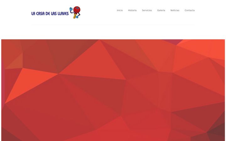 Screenshot of lacasadelasllaves.es