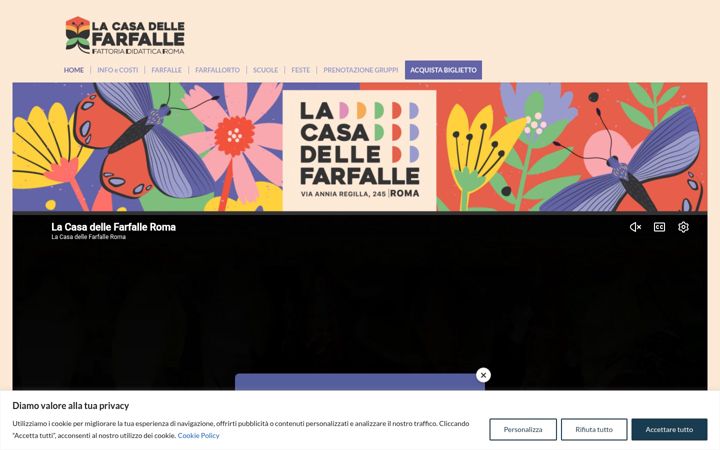Screenshot of lacasadellefarfalleonline.it
