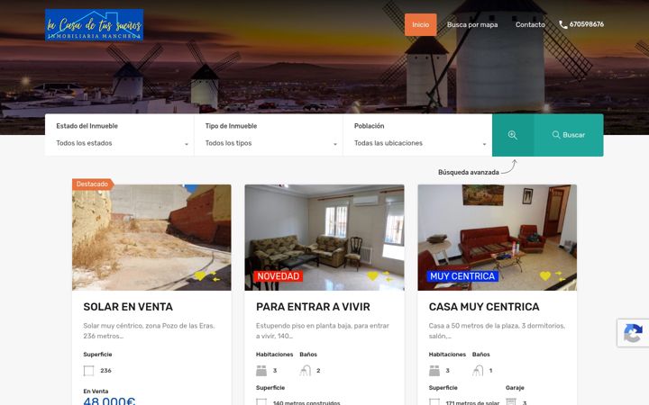 Screenshot of lacasadetussuenos.es