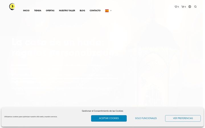 Screenshot of lacasadeunhada.com